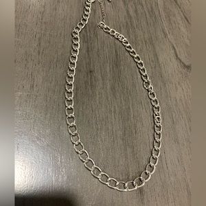 Silver chain. Unisex